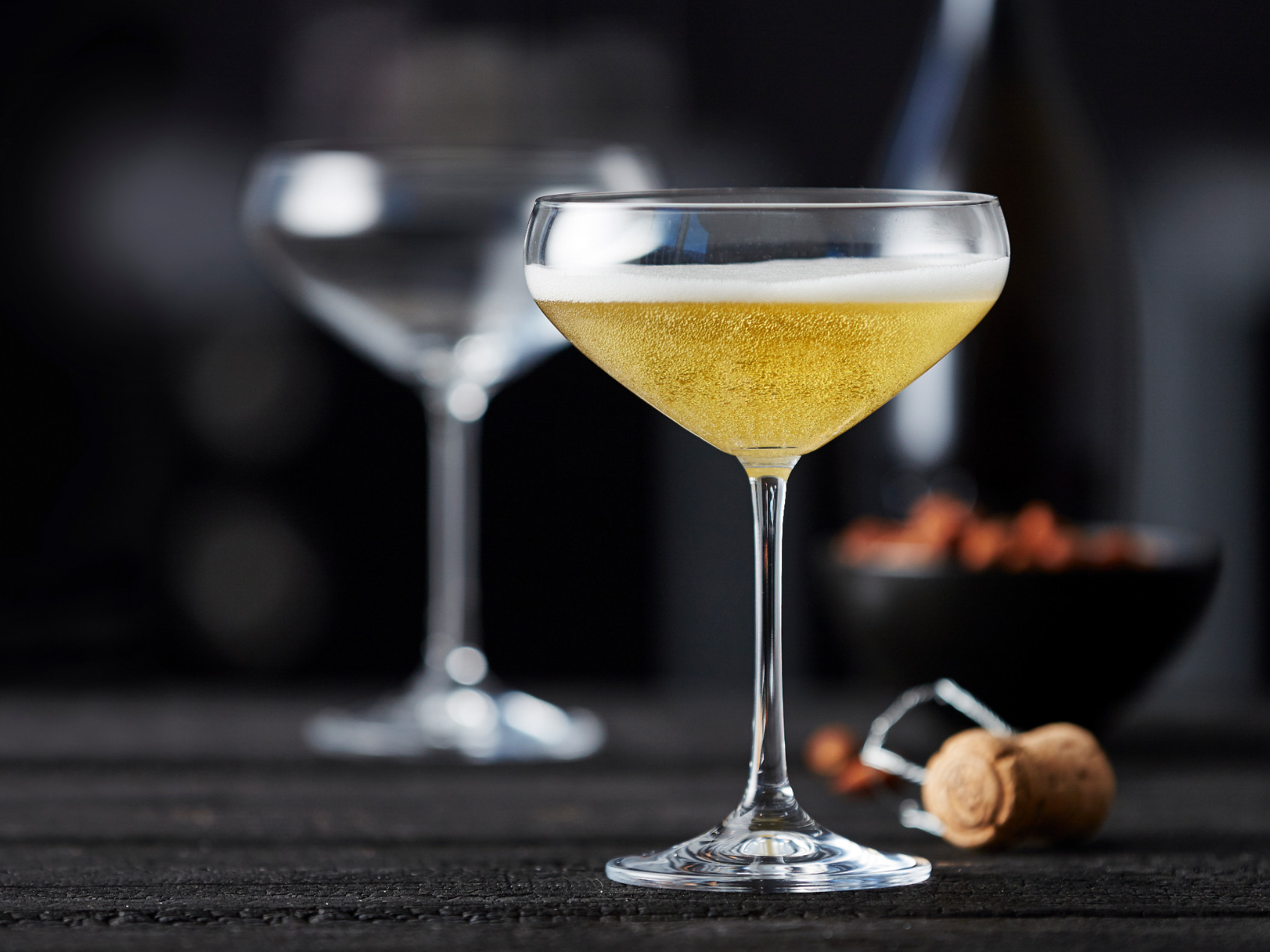 Champagneglas JUVEL, set i 4 delar, 340 ml, Lyngby Glas