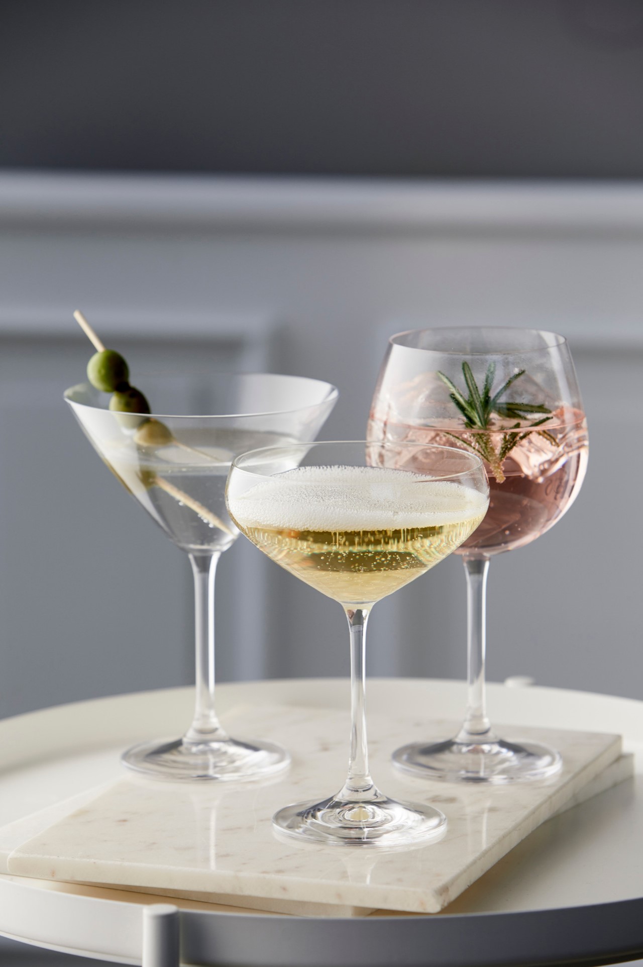 Champagneglas JUVEL, set i 4 delar, 340 ml, Lyngby Glas