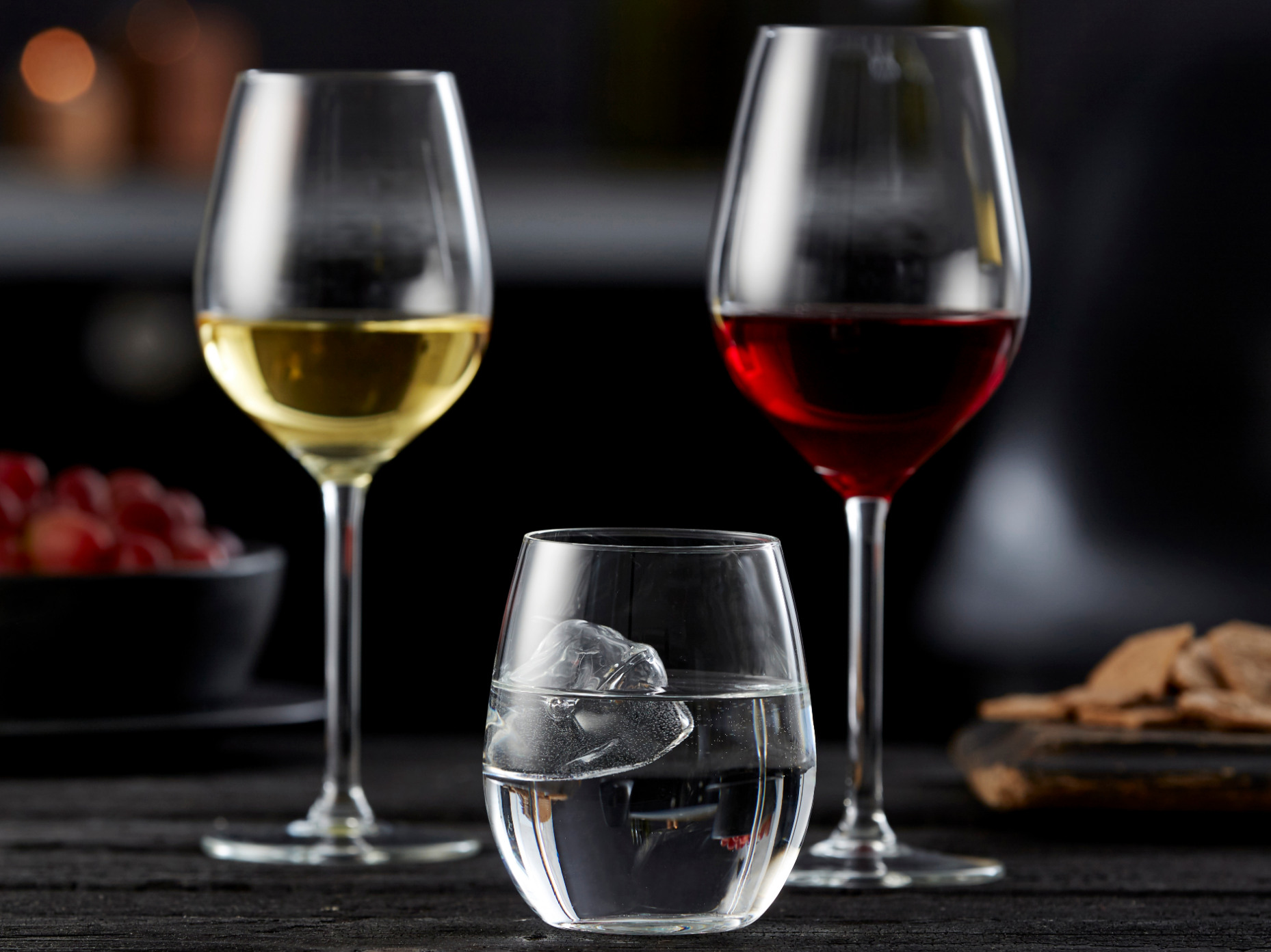 Rödvinsglas JUVEL, set i 4 delar, 500 ml, Lyngby Glas