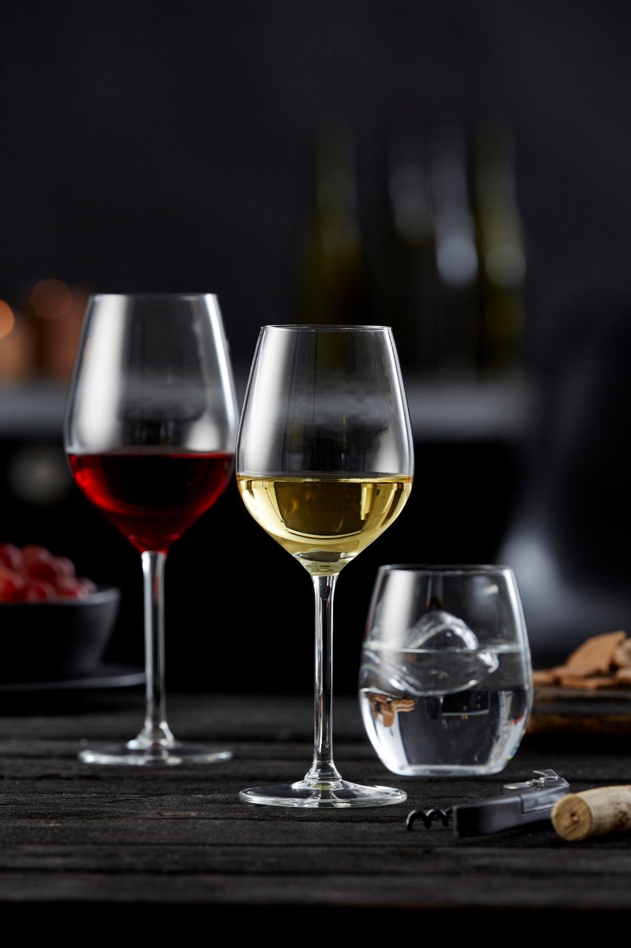 Rödvinsglas JUVEL, set i 4 delar, 500 ml, Lyngby Glas