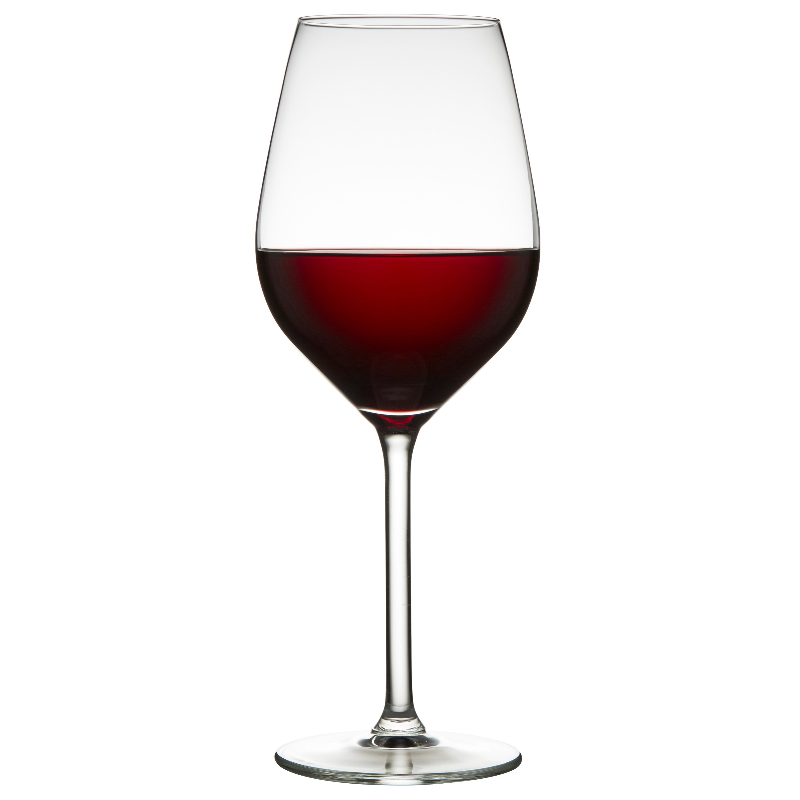 Rödvinsglas JUVEL, set i 4 delar, 500 ml, Lyngby Glas
