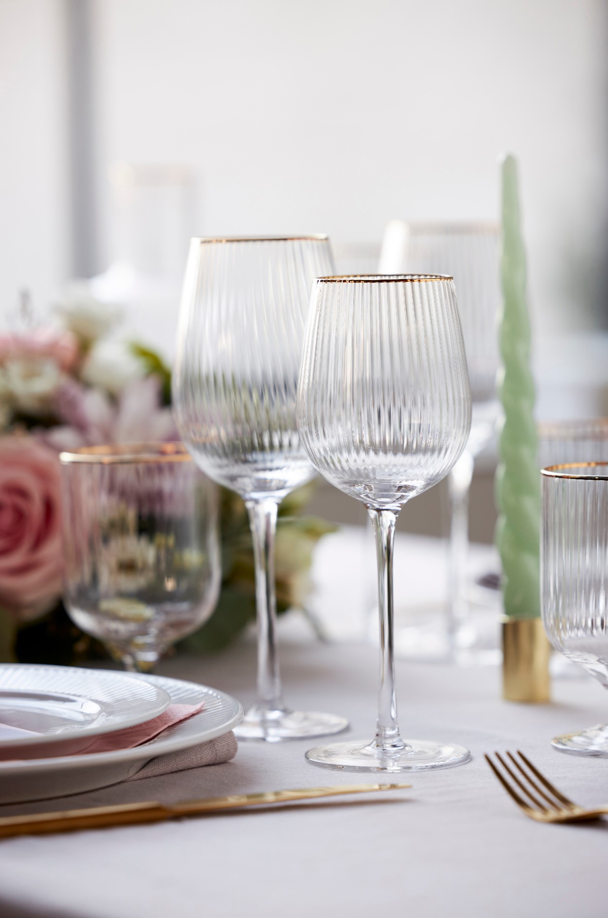 Vitvinsglas PALERMO, set i 4 delar, 300 ml, Lyngby Glas