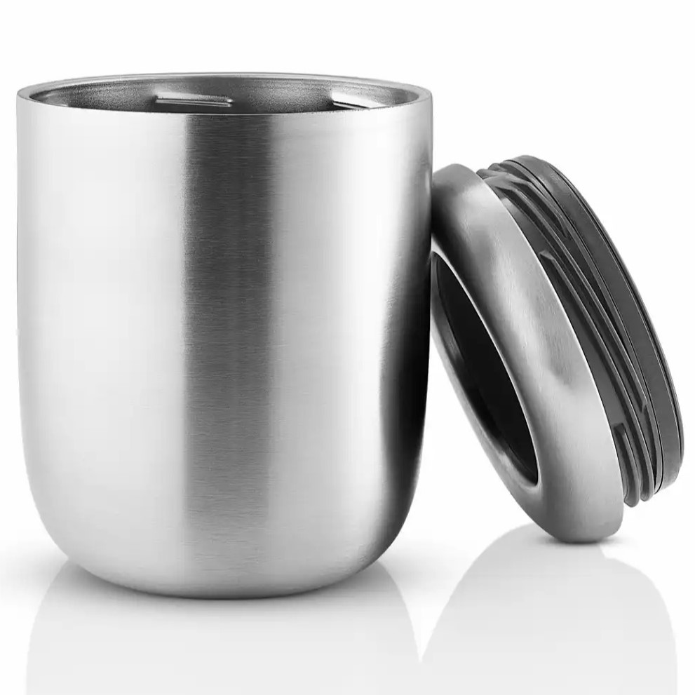 Mattermos TO GO 640 ml, silver/svart, rostfritt stål, Eva Solo