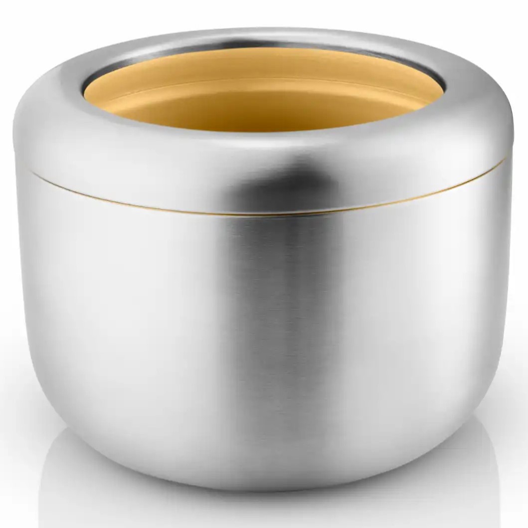 Termosburk TO GO 710 ml, silver/gul, rostfritt stål, Eva Solo