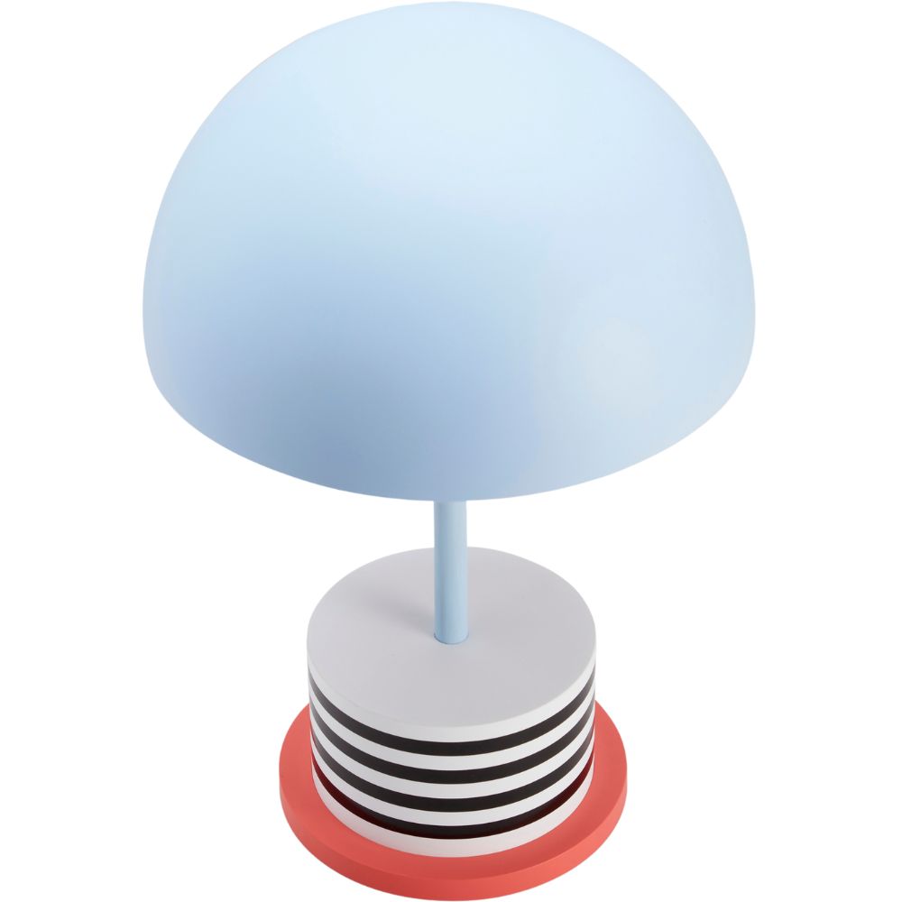 Bärbar bordslampa RIVIERA 28 cm, blå, Printworks