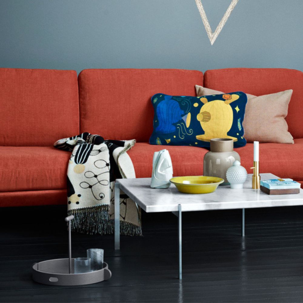 Filt JAIME HAYON 130 x 200 cm, guld, merino, Fritz Hansen