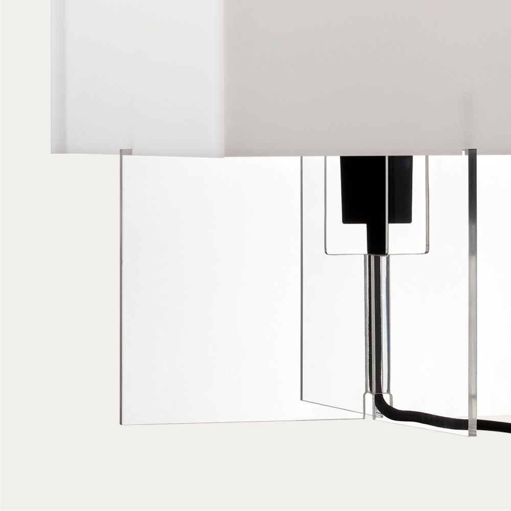 Bordslampa CROSS-PLEX 30 cm, vit, Fritz Hansen