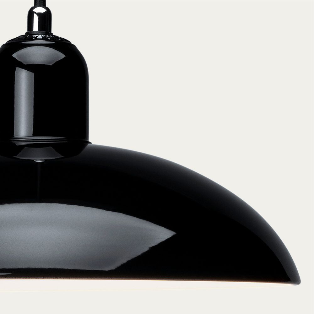 Pendellampa KAISER IDELL 28 cm, svart, Fritz Hansen
