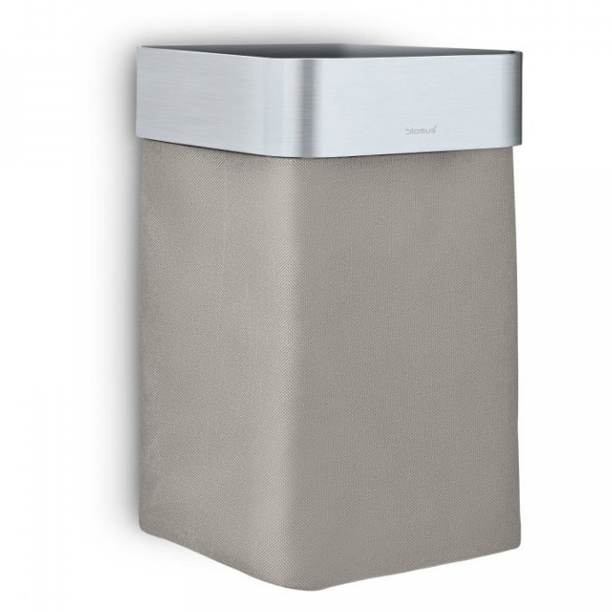 Vägghängd handdukskorg NEXIO matt taupe Blomus
