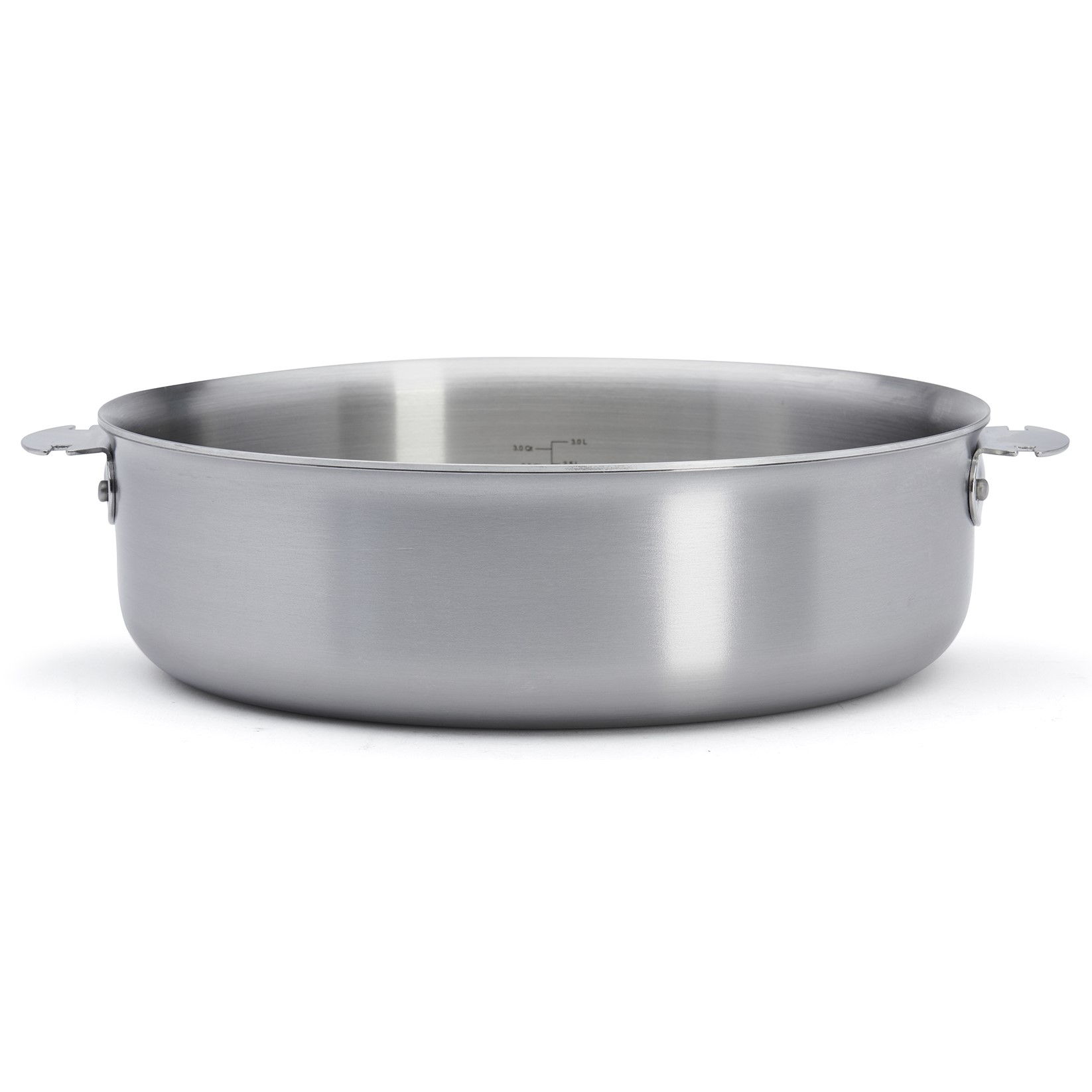 Stekpanna ALCHIMY LOQY 28 cm, silver, rostfritt stål, de Buyer