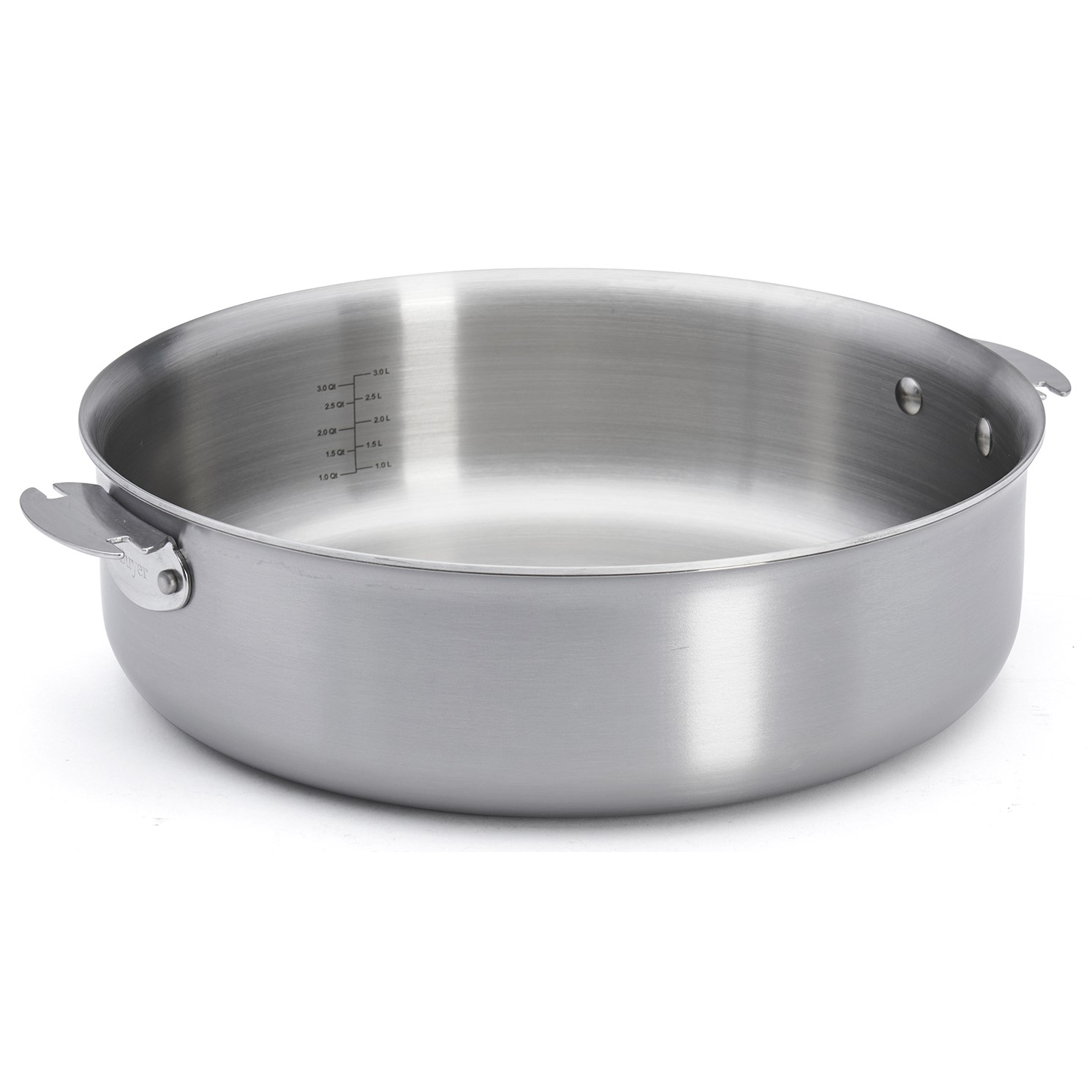 Stekpanna ALCHIMY LOQY 28 cm, silver, rostfritt stål, de Buyer