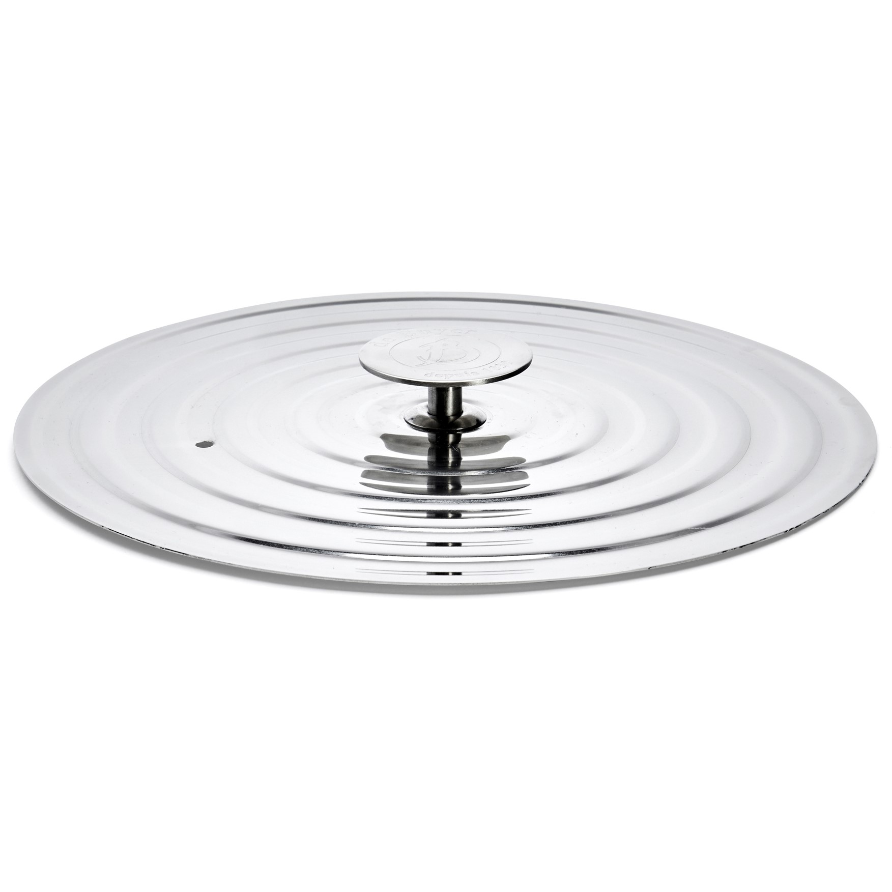 Universellt kastrullock 20-24 cm, rostfritt stål, de Buyer
