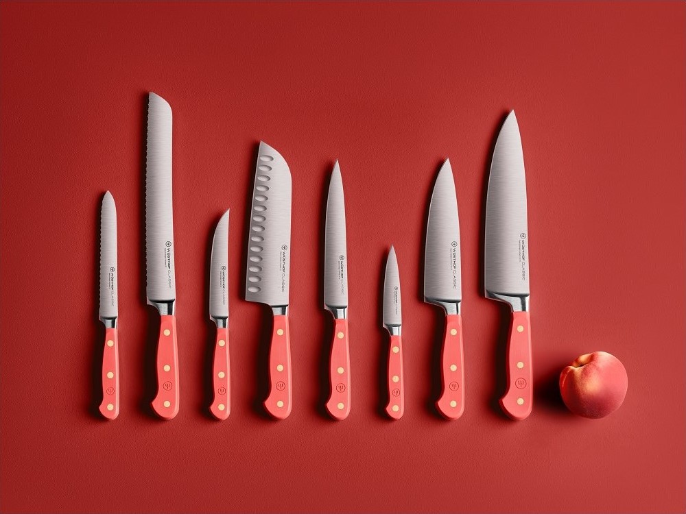 Kockkniv CLASSIC COLOUR 20 cm, korallpersika, Wüsthof