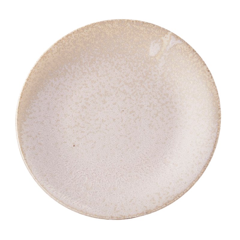 Förrättstallrik WHITE FADE 21 cm, beige, MIJ