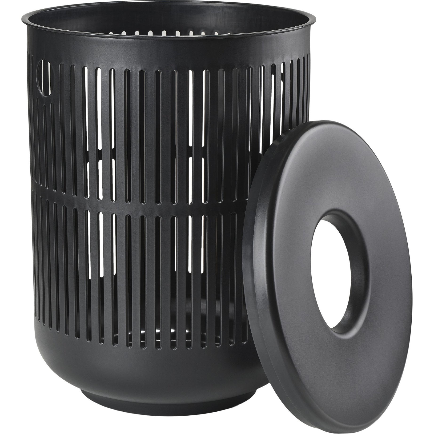 Tvättkorg UME 60 l, olivgrön, plast, Zone Denmark