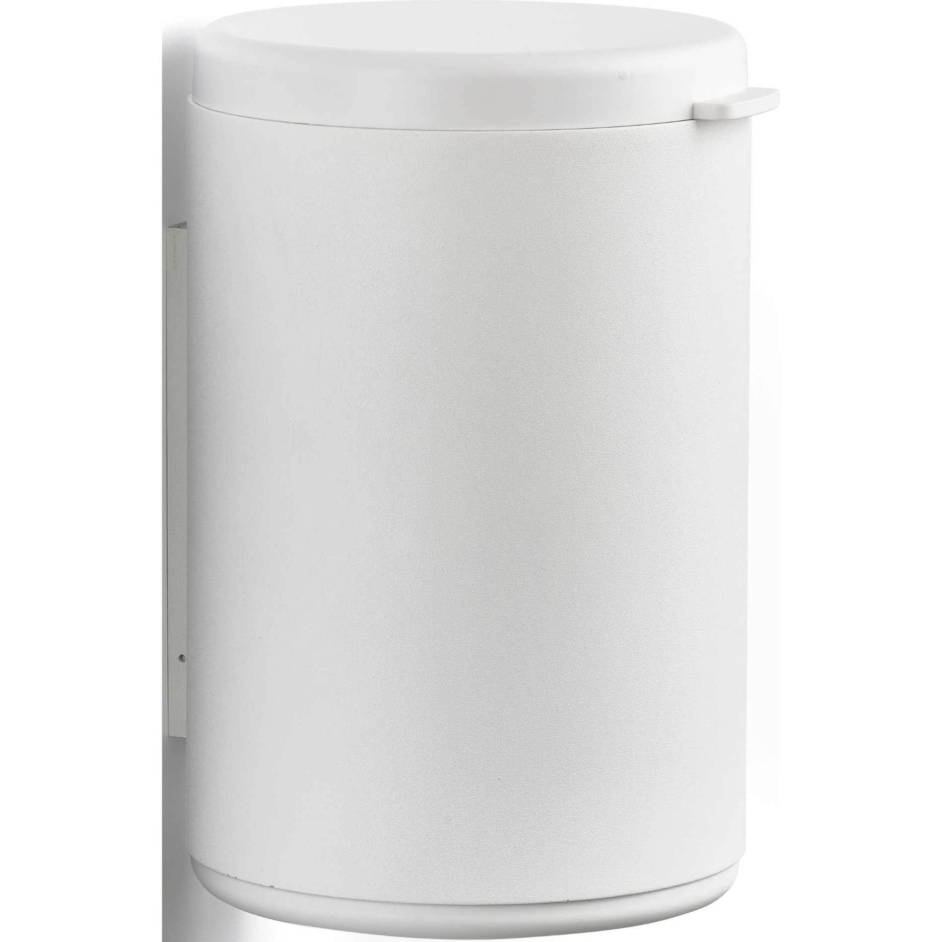 Soptunna badrum RIM 3,3 l, väggmonterad, vit, aluminium, Zon Danmark