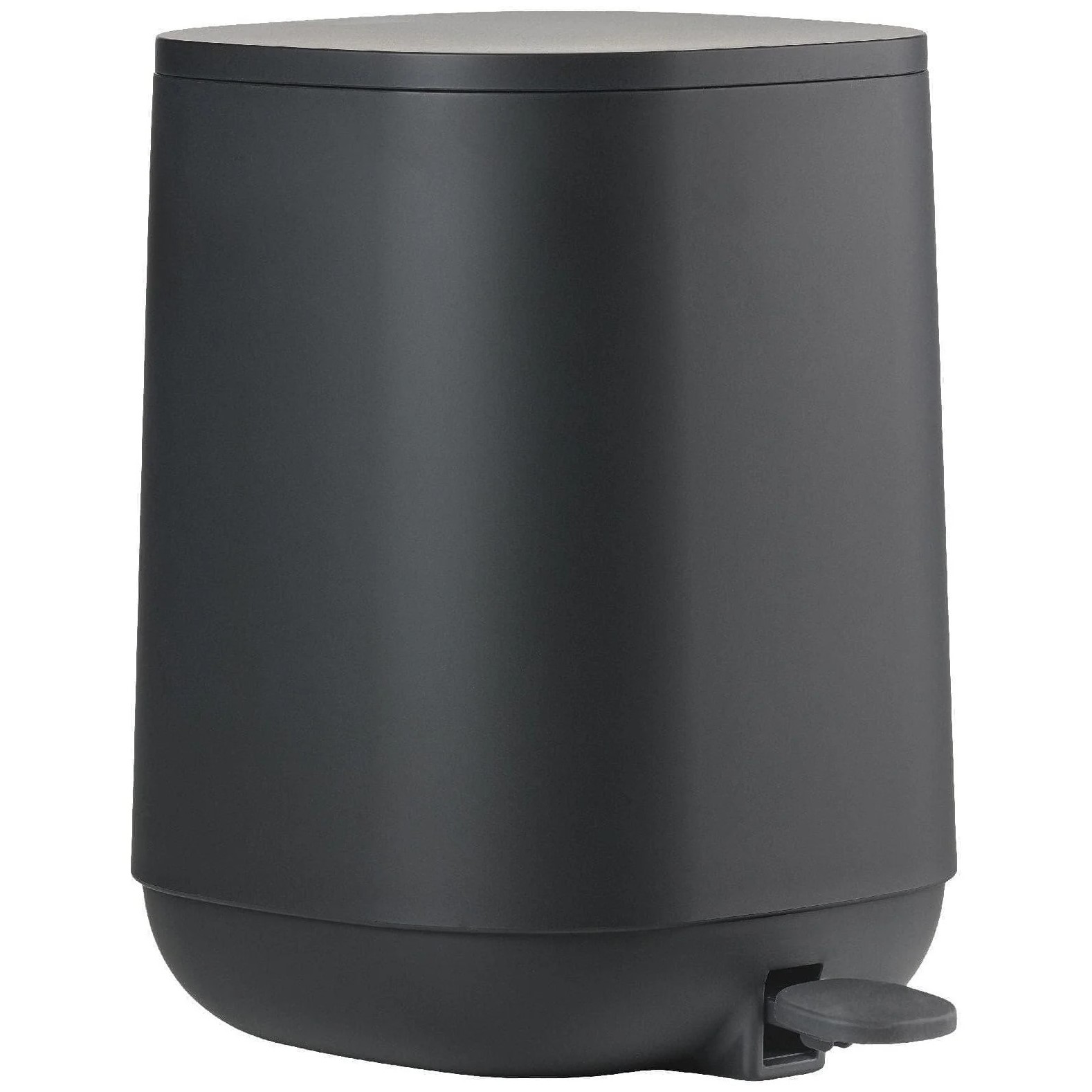 Soptunna badrum TIME 3 l, svart, plast, Zon Danmark