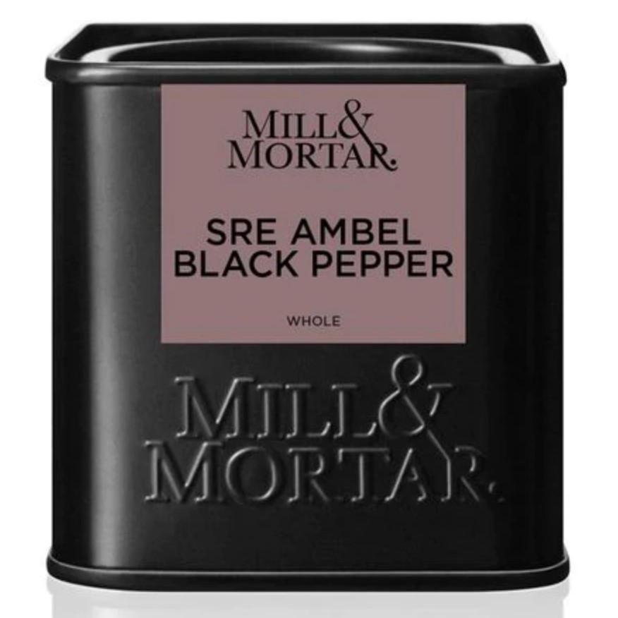 Sre Ambel svartpeppar 50 g, hel, Mill & Mortar