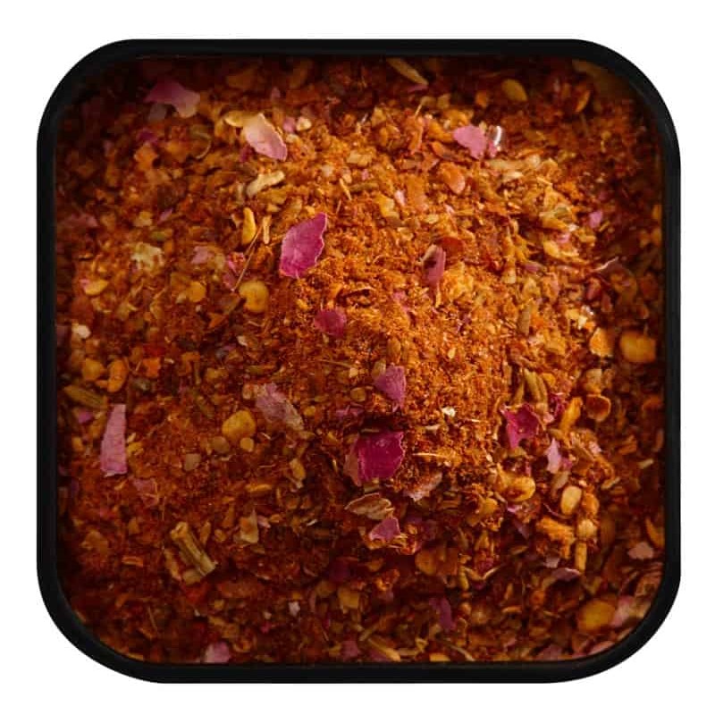 Ekologiska kryddblandningar ROSE HARISSA 50 g, Mill & Mortar