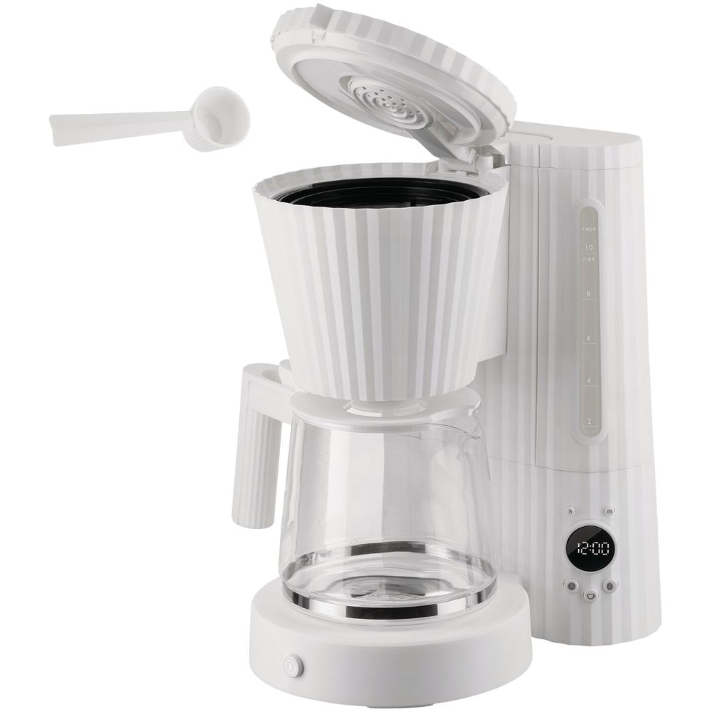 Kaffebryggare PLISSÉ 1,5 l, svart, Alessi