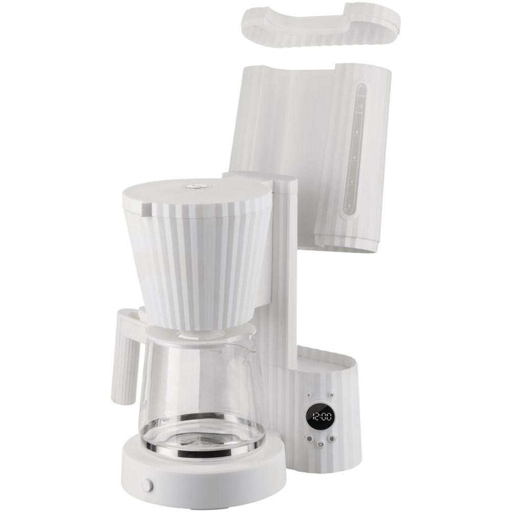 Kaffebryggare PLISSÉ 1,5 l, svart, Alessi