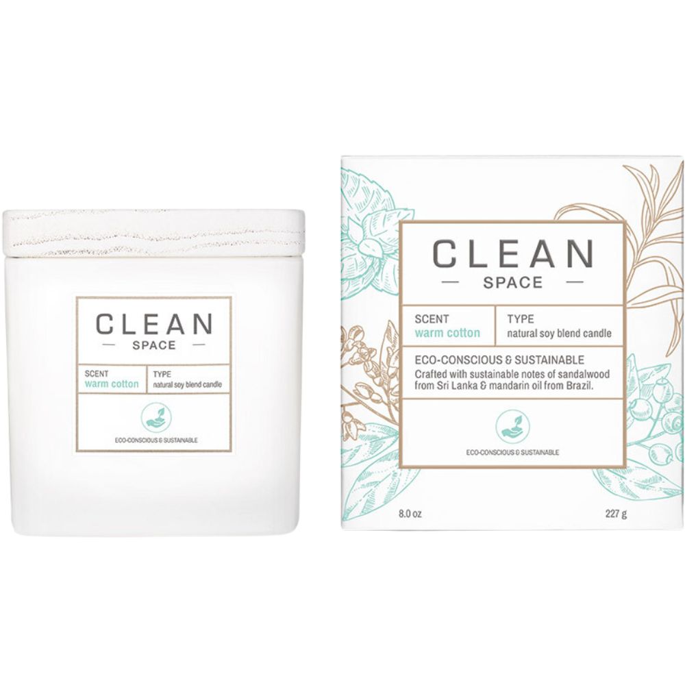 Doftljus WARM COTTON 227 g, Clean