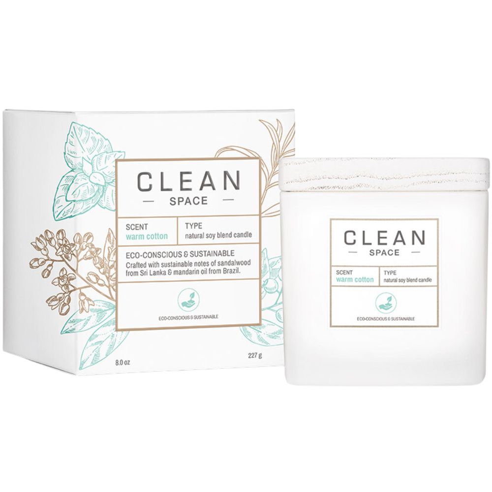 Doftljus WARM COTTON 227 g, Clean
