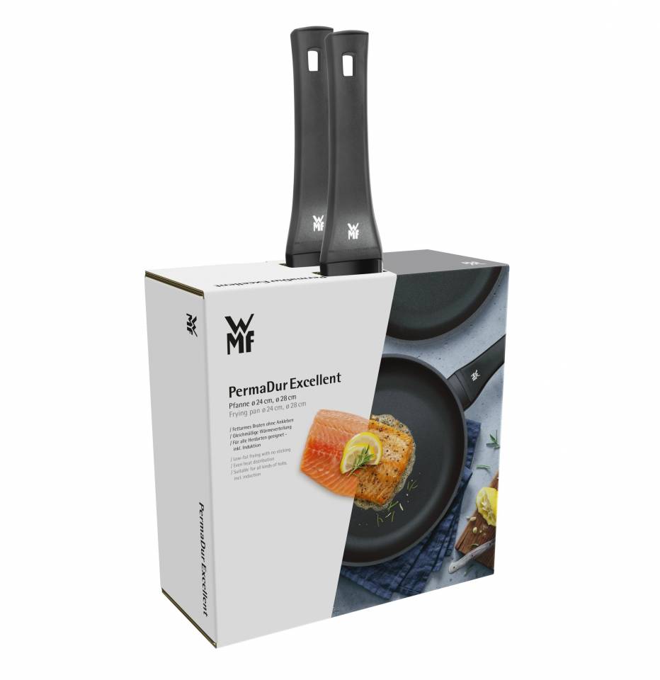 Set med kastruller PERMADUR EXCELENT WMF 2 st