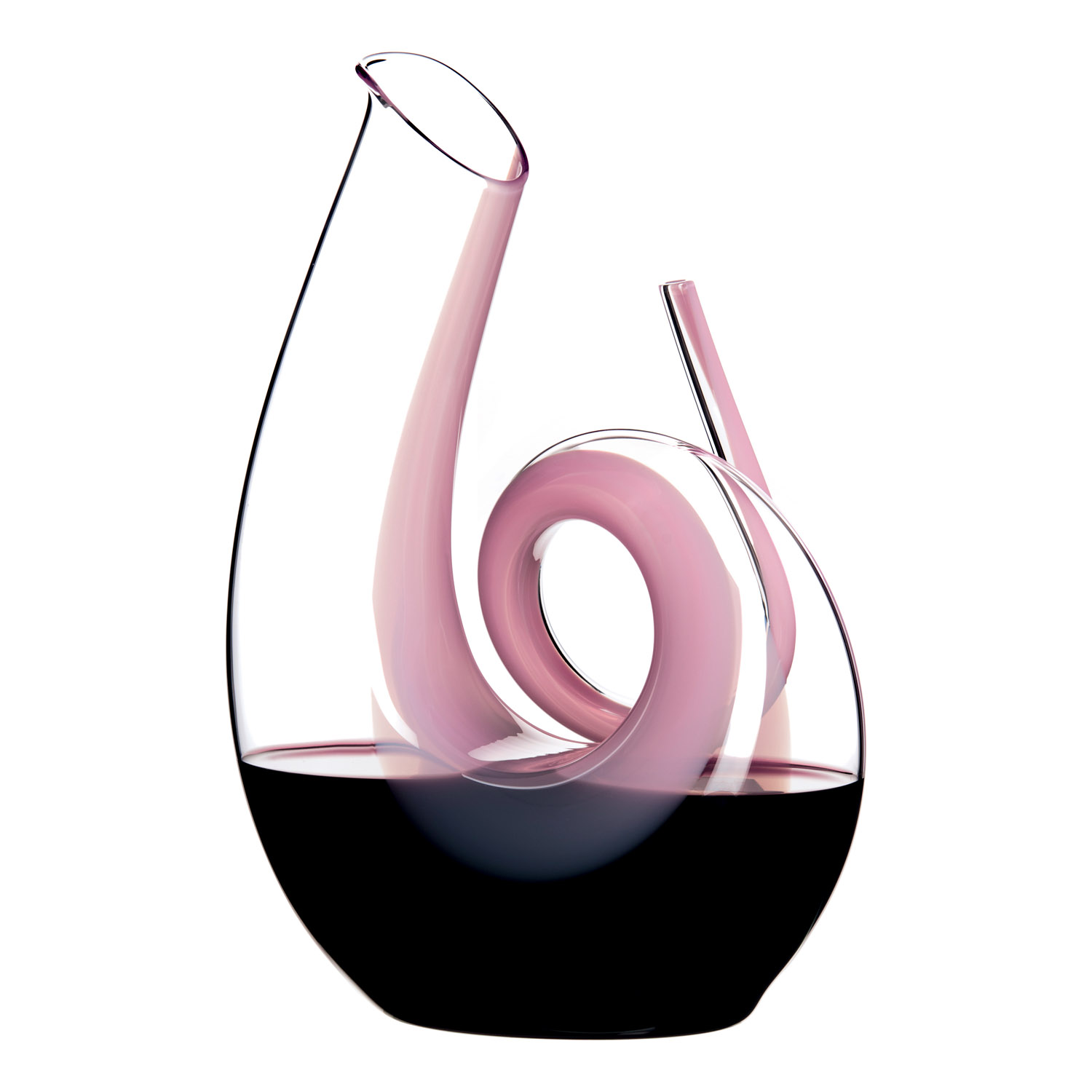 Karaff lockigt rosa Riedel