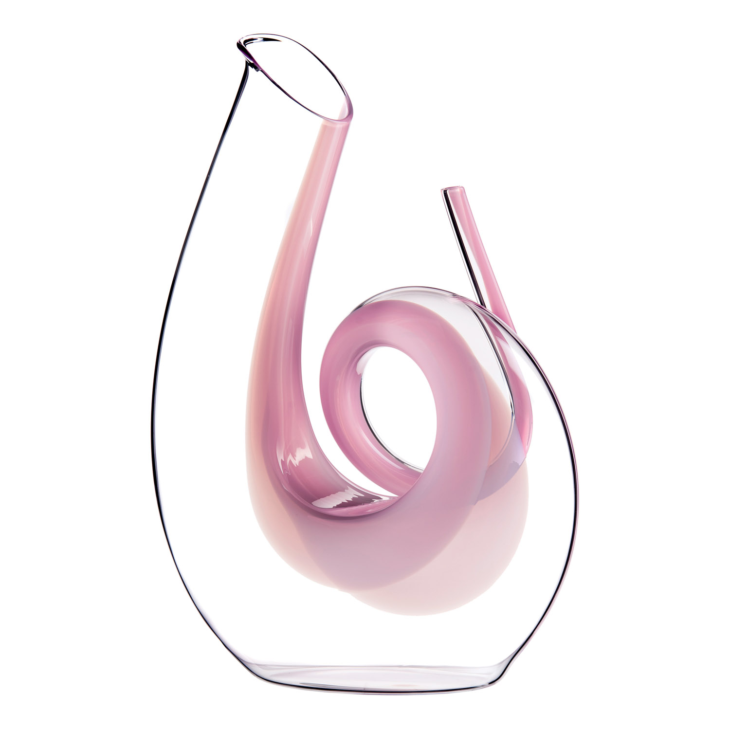 Karaff lockigt rosa Riedel