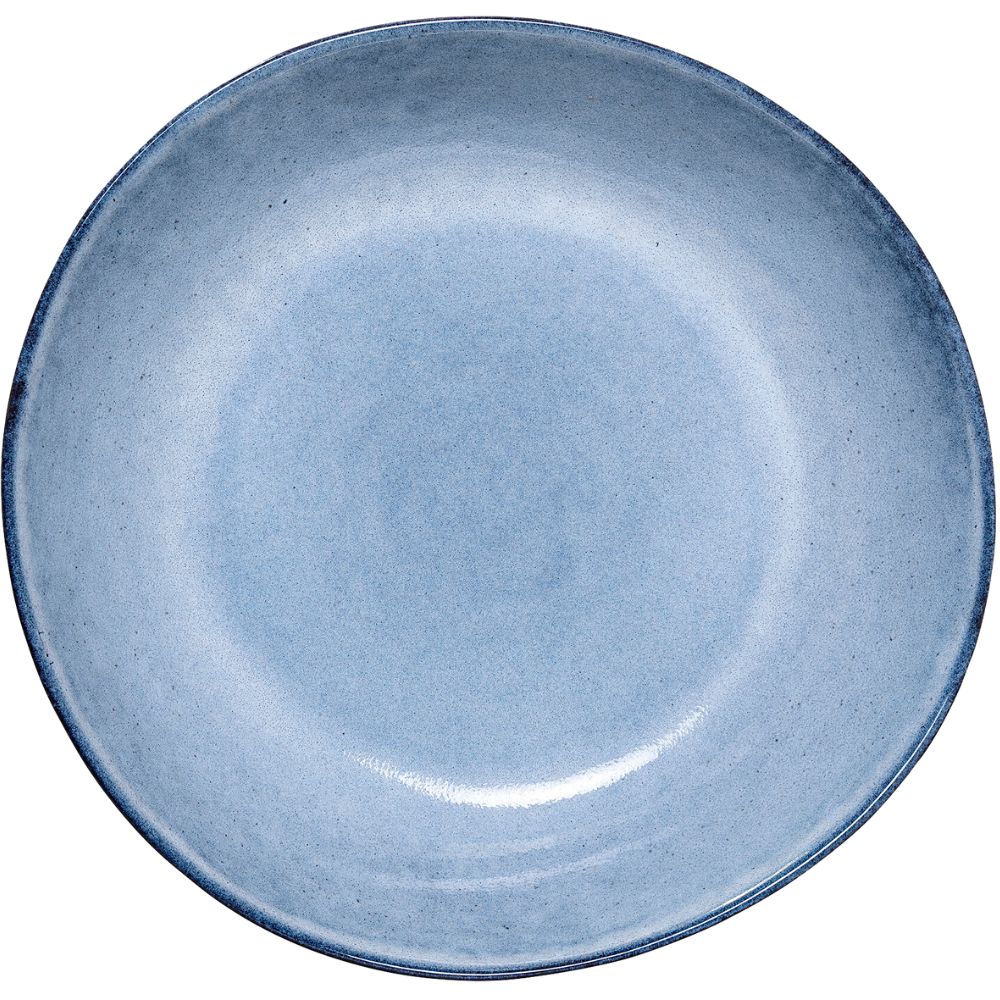 Djup tallrik SANDRINE 22 cm, blå, stengods, Bloomingville