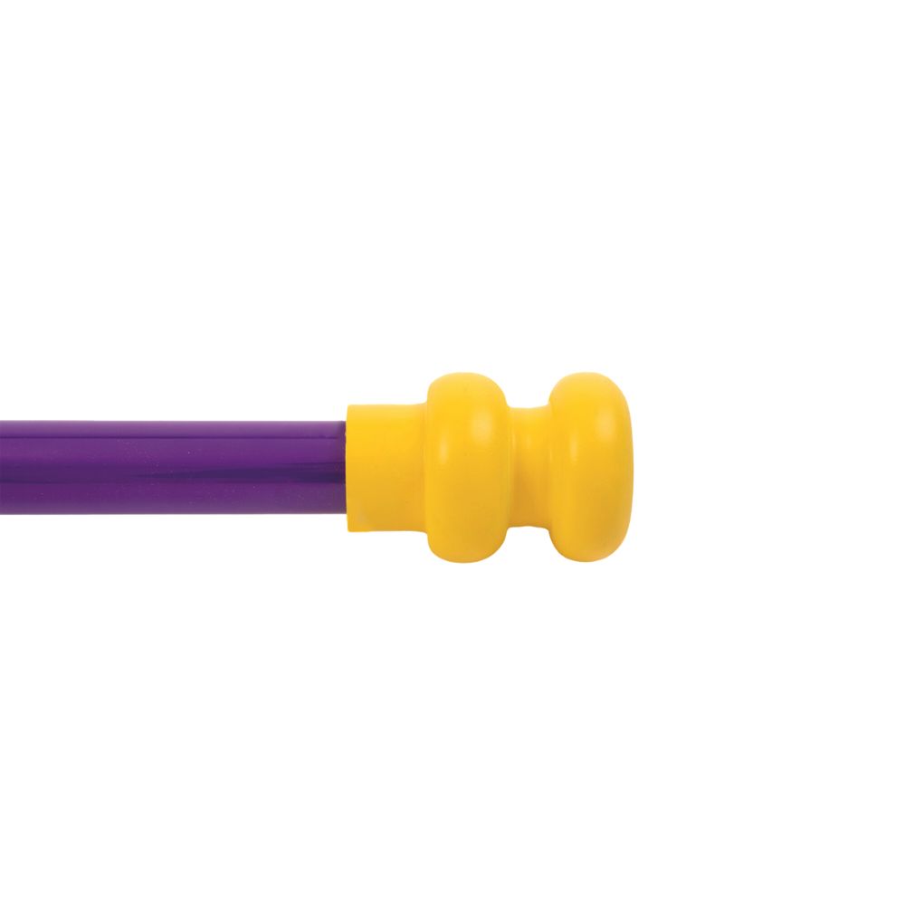 Väggdekorationslampa SUPERLINEA 141,5 cm, lila, trä/plast, Seletti