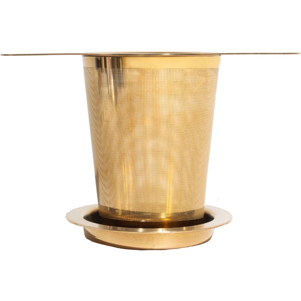 Tesil, guld, rostfritt stål, Lune Tea