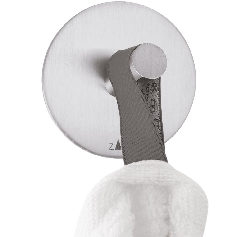 Handdukskrok 5,5 cm, matt, rostfritt stål, Zack