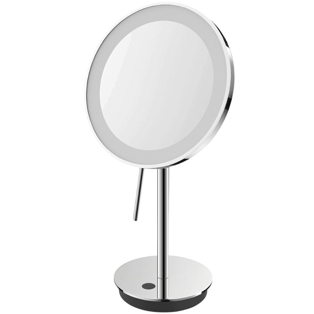 Sminkspegel ALONA 20 cm, polerad, rostfritt stål, Zack