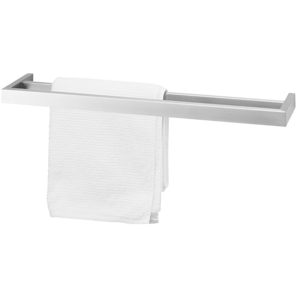 Handdukshängare LINEA 61 cm, dubbel, matt, rostfritt stål, Zack