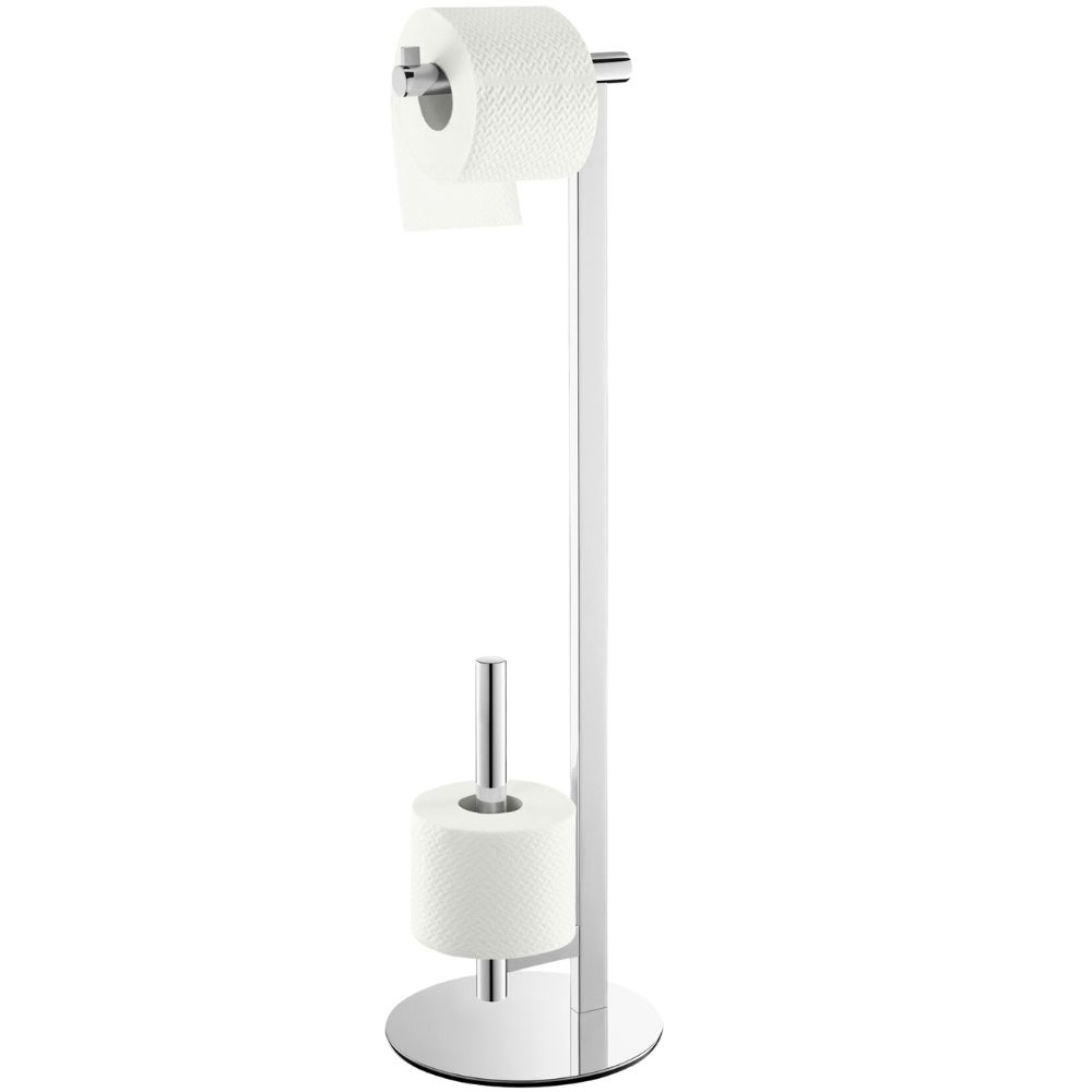 Toalettpappersställ SCALA 71 cm, polerat, rostfritt stål, Zack