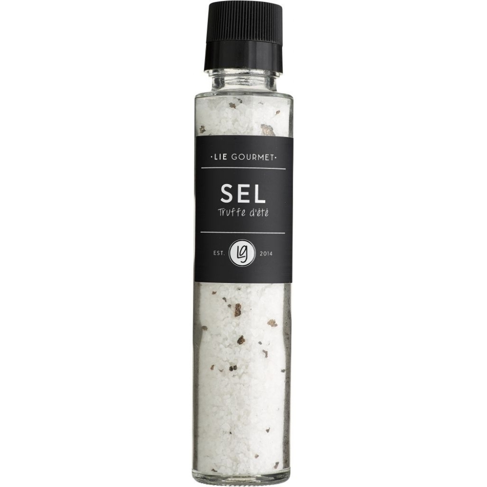 Tryffelsalt 265 g, med kvarn, Lie Gourmet