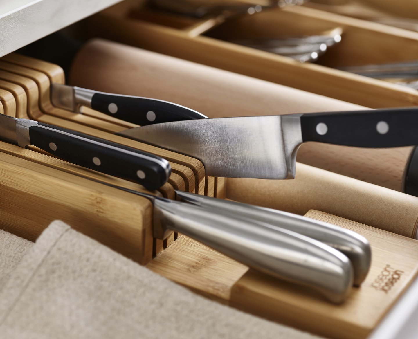 Knivorganisator DRAWERSTORE 85169 Joseph Joseph naturlig