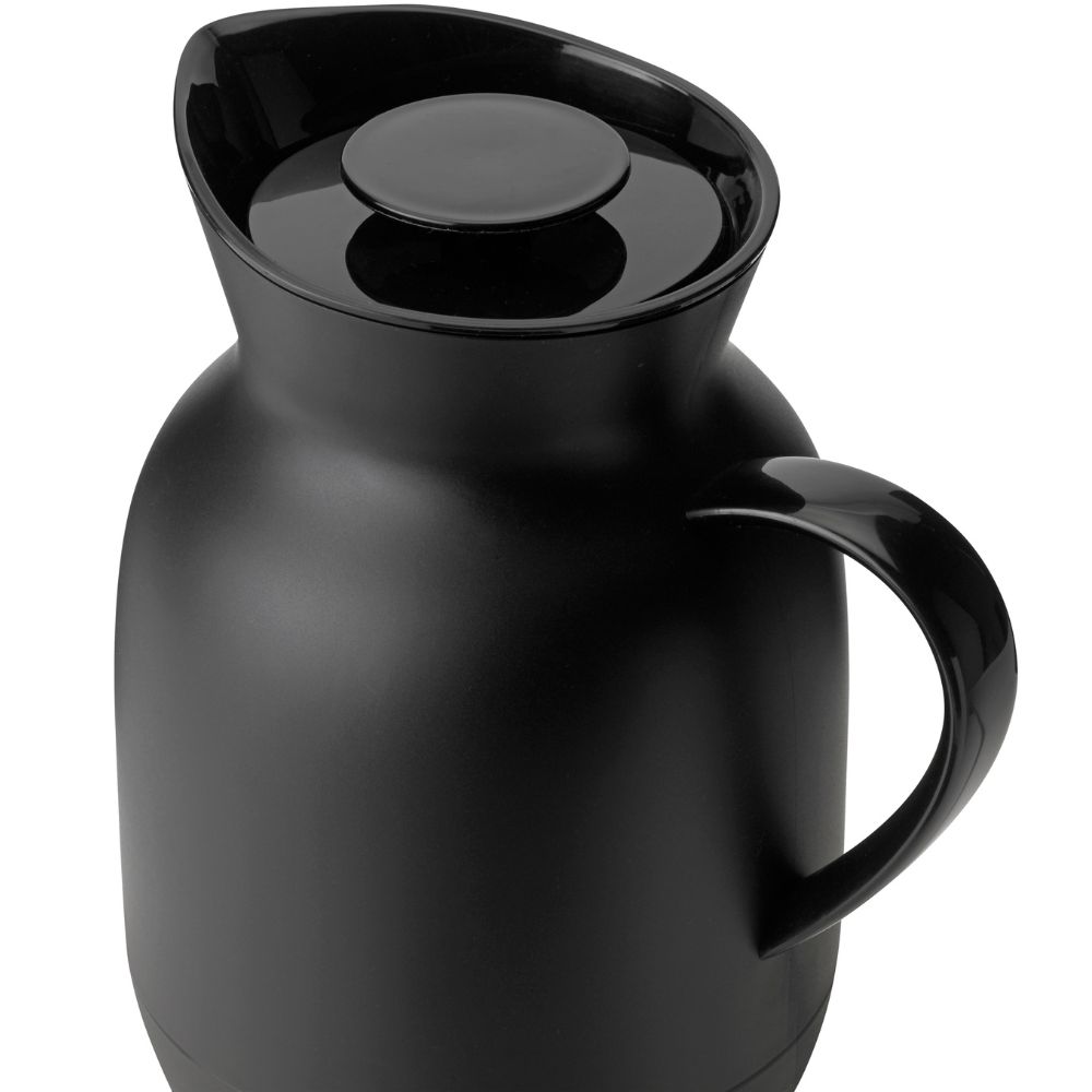 Vattenkokare AMPHORA 1,2 l, mjuk svart, Stelton