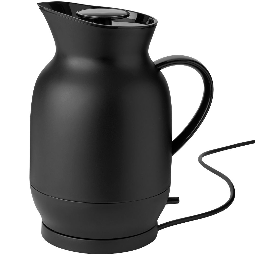 Vattenkokare AMPHORA 1,2 l, mjuk svart, Stelton