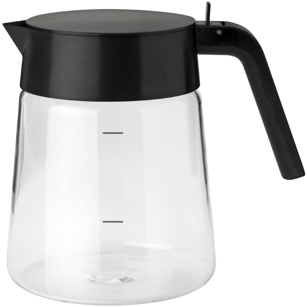 Serveringskanna NOHR 1,2 l, svart, glas, Stelton