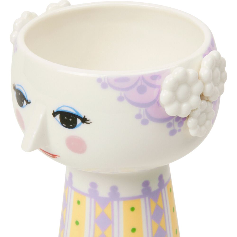 Vas EVA 15 cm, lavendel, keramik, Bjørn Wiinblad