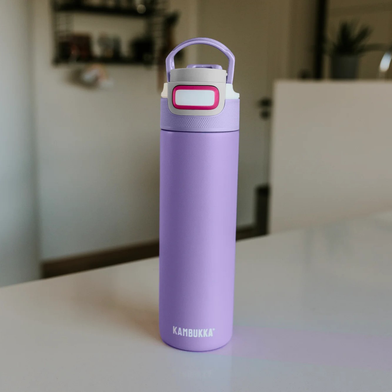 Termosflaska ELTON INSULATED 600 ml, digital lavender, rostfritt stål, Kambukka