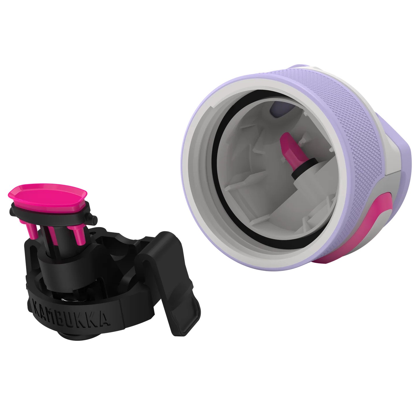 Termosflaska ELTON INSULATED 600 ml, digital lavender, rostfritt stål, Kambukka