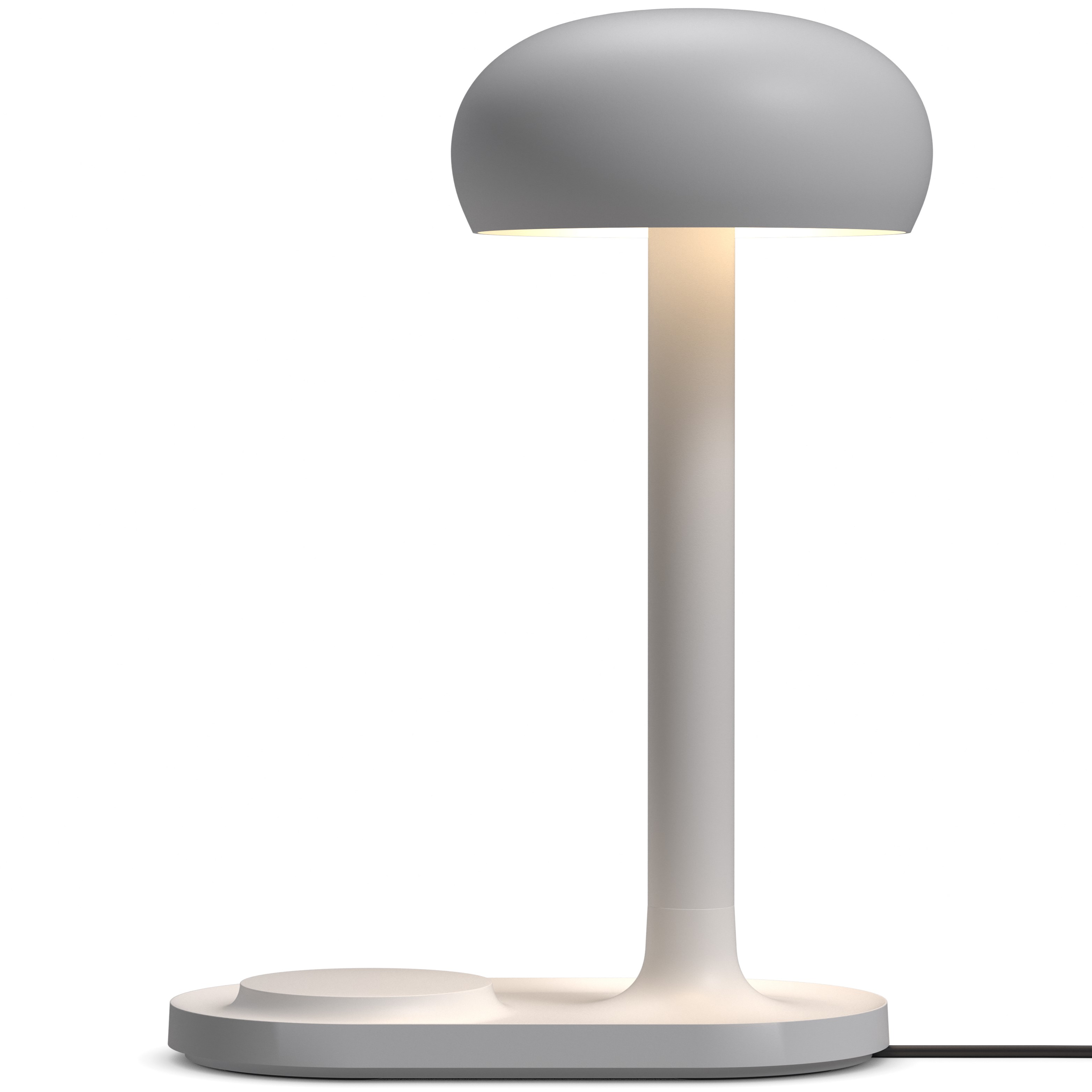 Bordslampa EMENDO 29 cm, med trådlös Qi-laddare, moln, Eva Solo