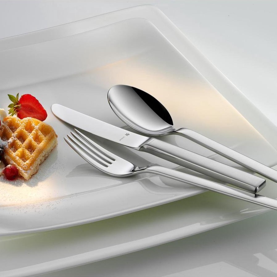 Matbestickset LYRIC PLUS, set i 30 delar, rostfritt stål, WMF