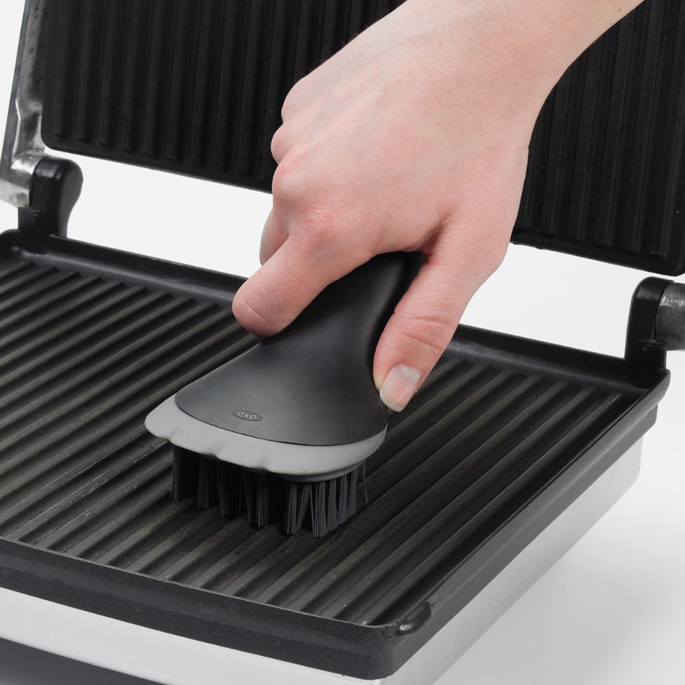 Borste för elgrill GOOD GRIPS 15 cm, svart, plast, OXO