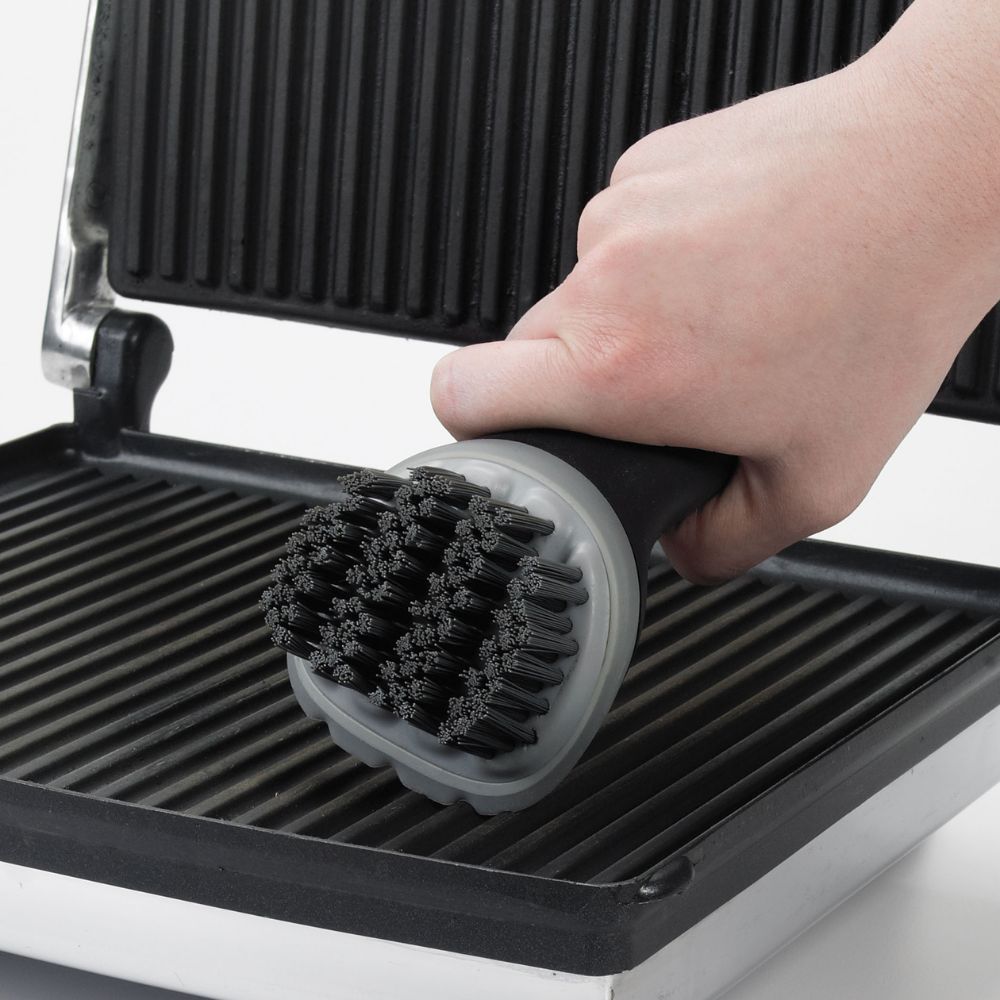 Borste för elgrill GOOD GRIPS 15 cm, svart, plast, OXO