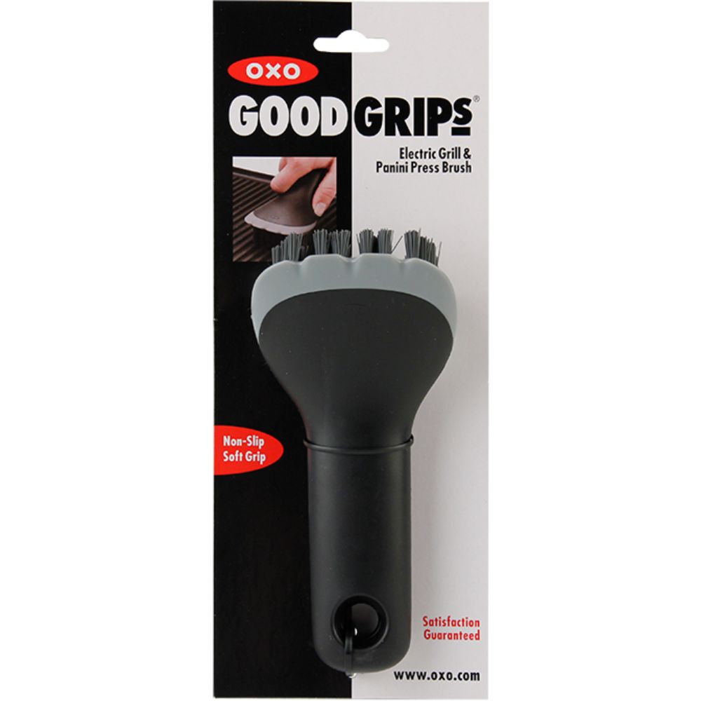 Borste för elgrill GOOD GRIPS 15 cm, svart, plast, OXO